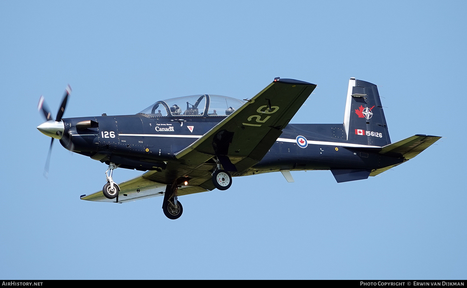 Aircraft Photo of 156126 | Raytheon CT-156 Harvard II | Canada - Air Force | AirHistory.net #784215