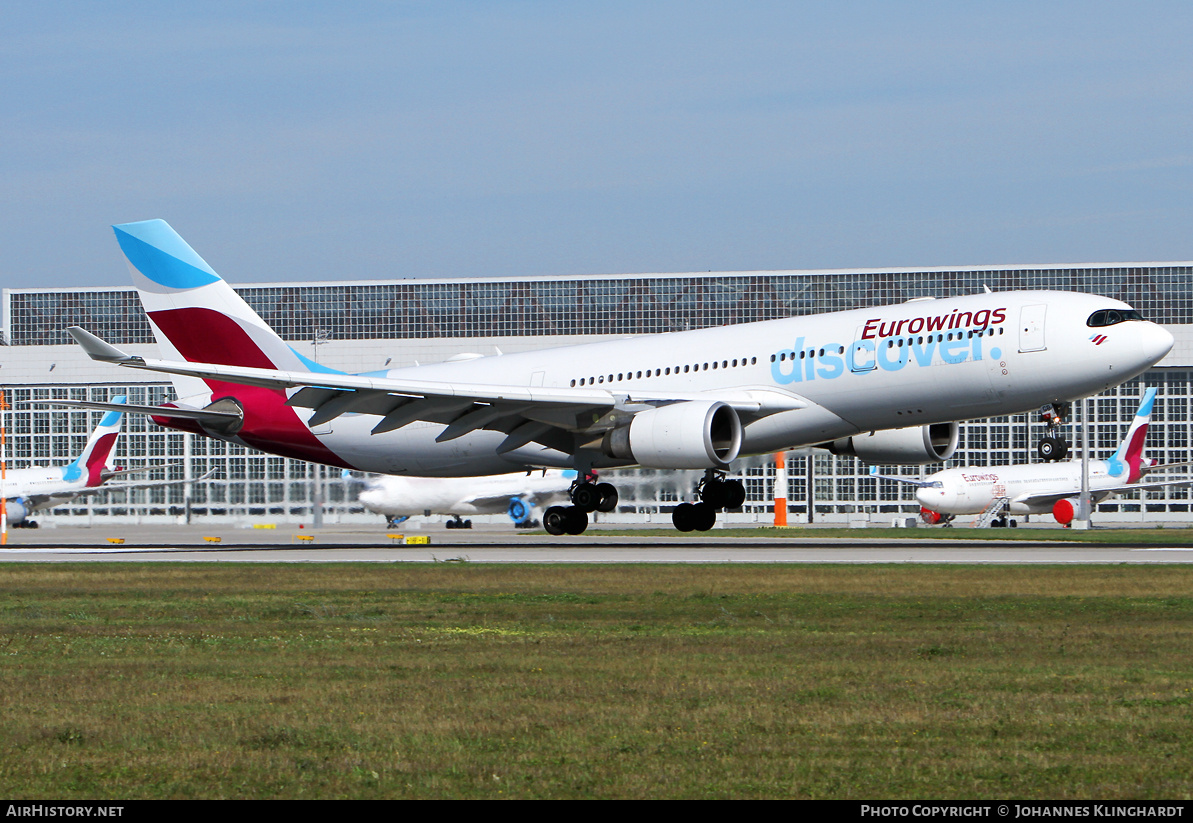 Aircraft Photo of D-AXGB | Airbus A330-203 | Eurowings Discover | AirHistory.net #784232