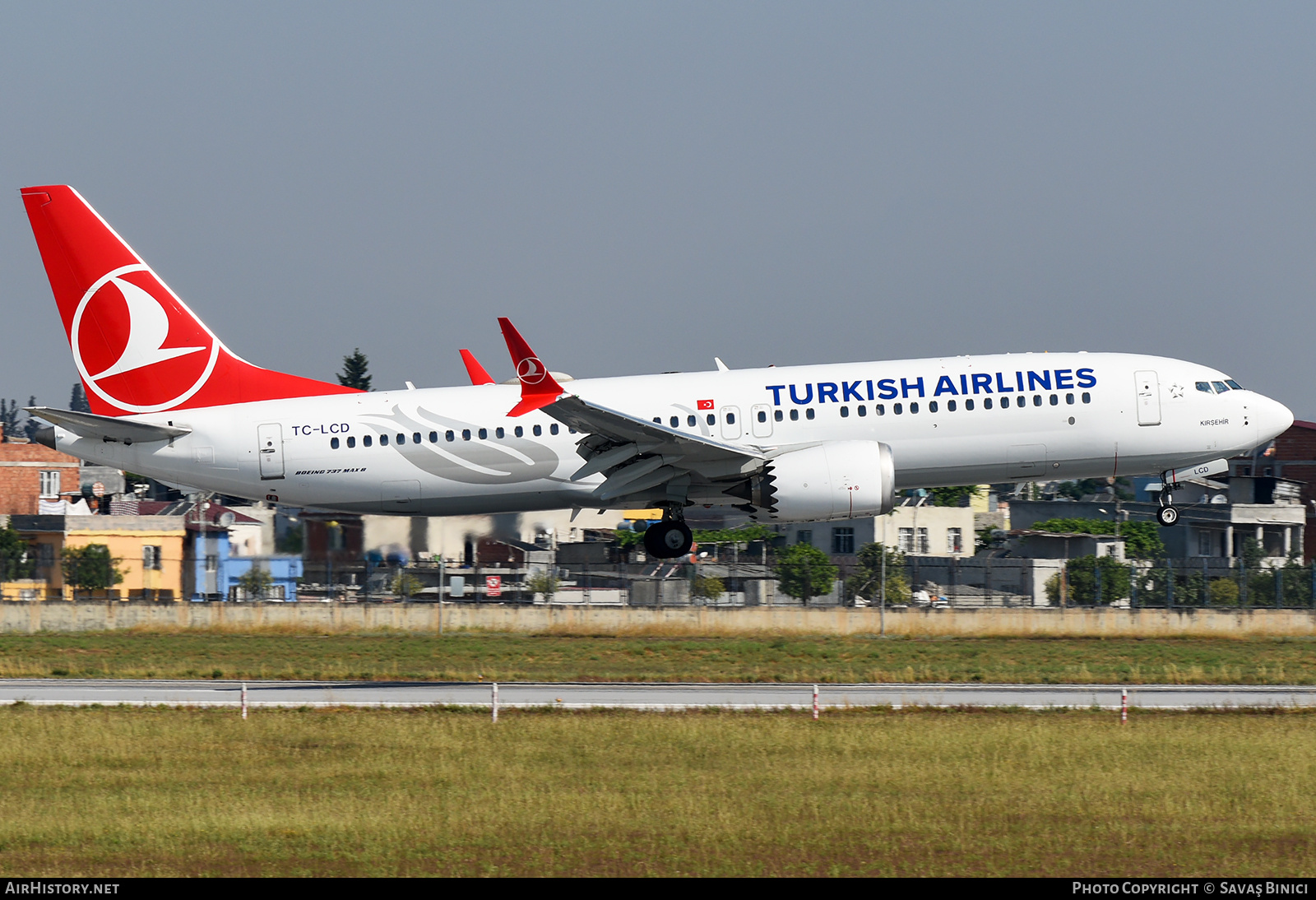 Aircraft Photo of TC-LCD | Boeing 737-8 Max 8 | Turkish Airlines | AirHistory.net #784233
