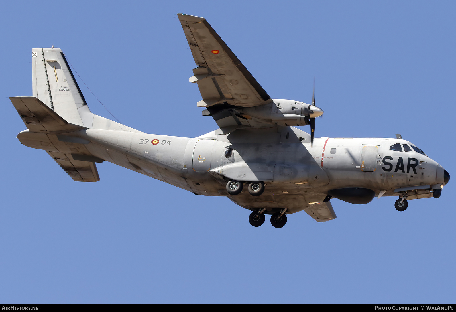 Aircraft Photo of T19B-08 / D4-04 | CASA/IPTN CN235M-100 | Spain - Air Force | AirHistory.net #784255