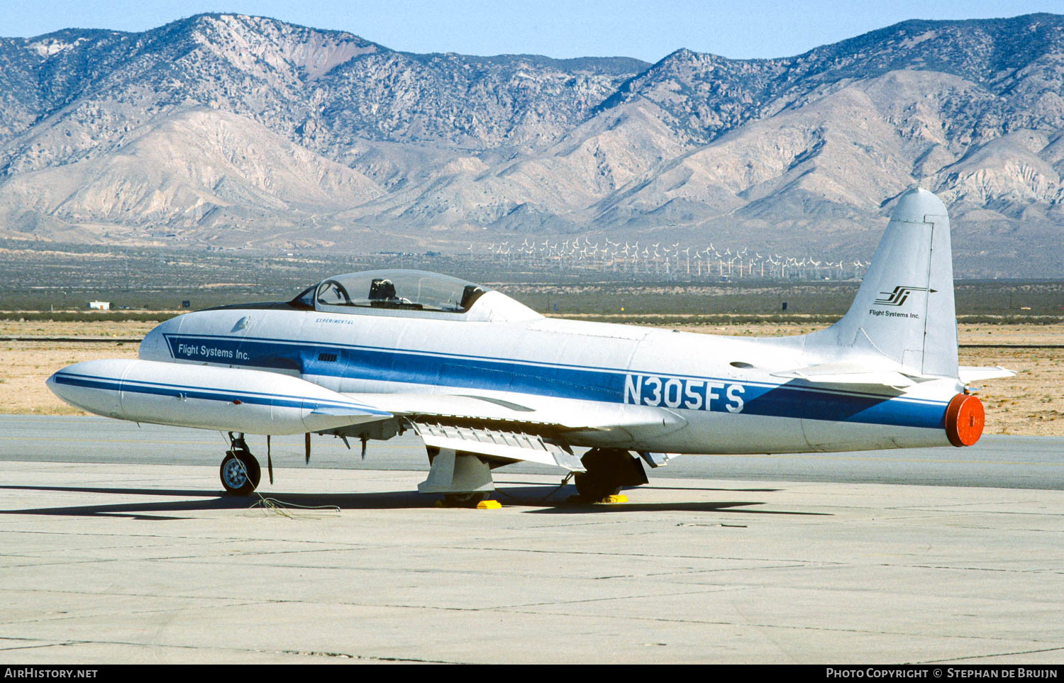 Aircraft Photo of N305FS | Canadair CT-133 Silver Star 3 | Flight Systems Inc. | AirHistory.net #784262