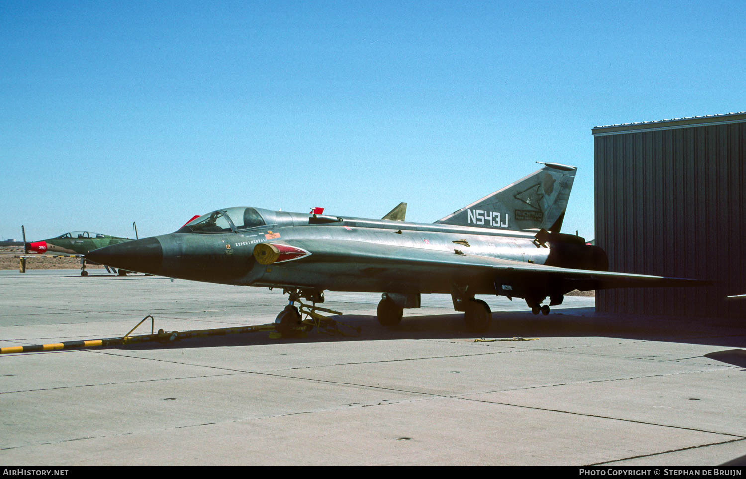 Aircraft Photo of N543J / 35543 | Saab J35F-2 Draken | Mach Two Flight Services | AirHistory.net #784267