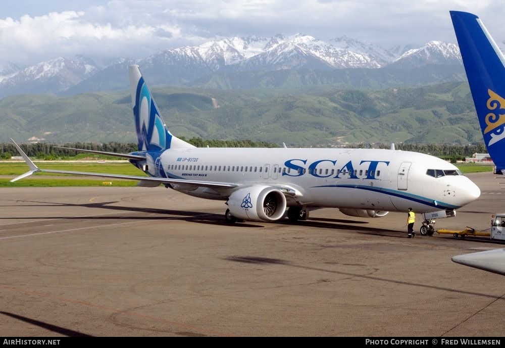 Aircraft Photo of UP-B3720 | Boeing 737-8 Max 8 | SCAT Airlines | AirHistory.net #784277