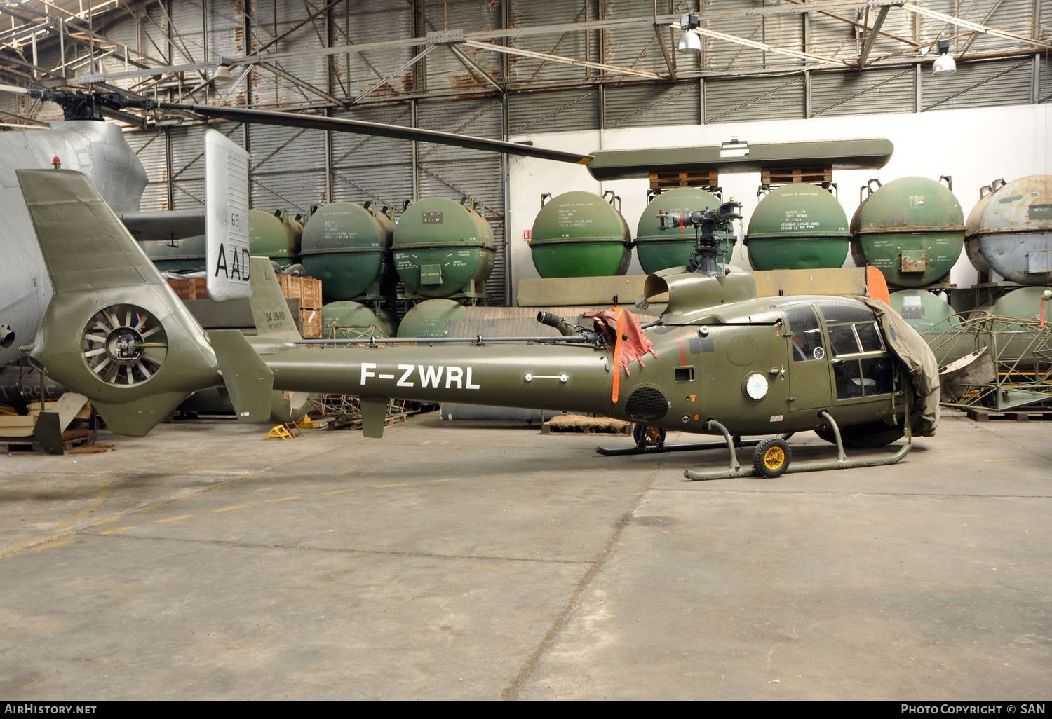 Aircraft Photo of F-ZWRL | Sud SA-341 Gazelle | AirHistory.net #784283