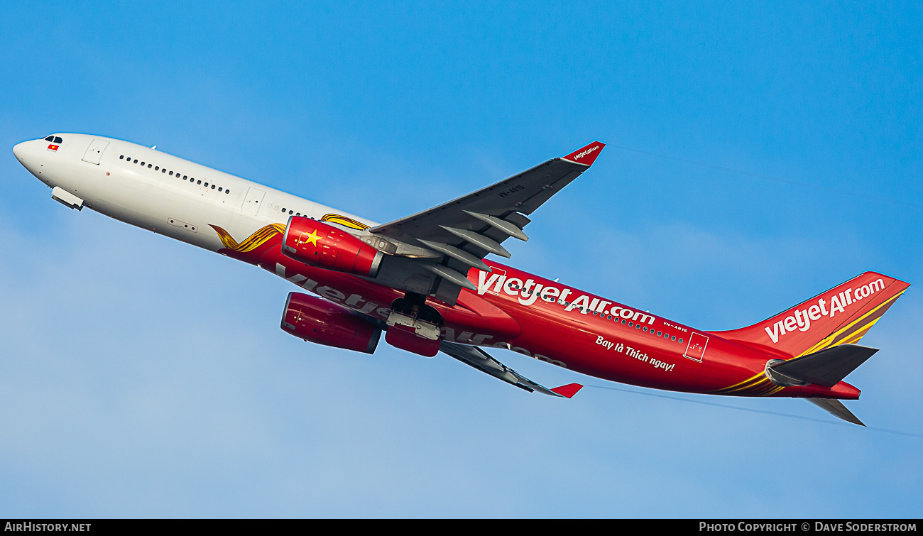 Aircraft Photo of VN-A815 | Airbus A330-343E | VietJet Air | AirHistory.net #784284