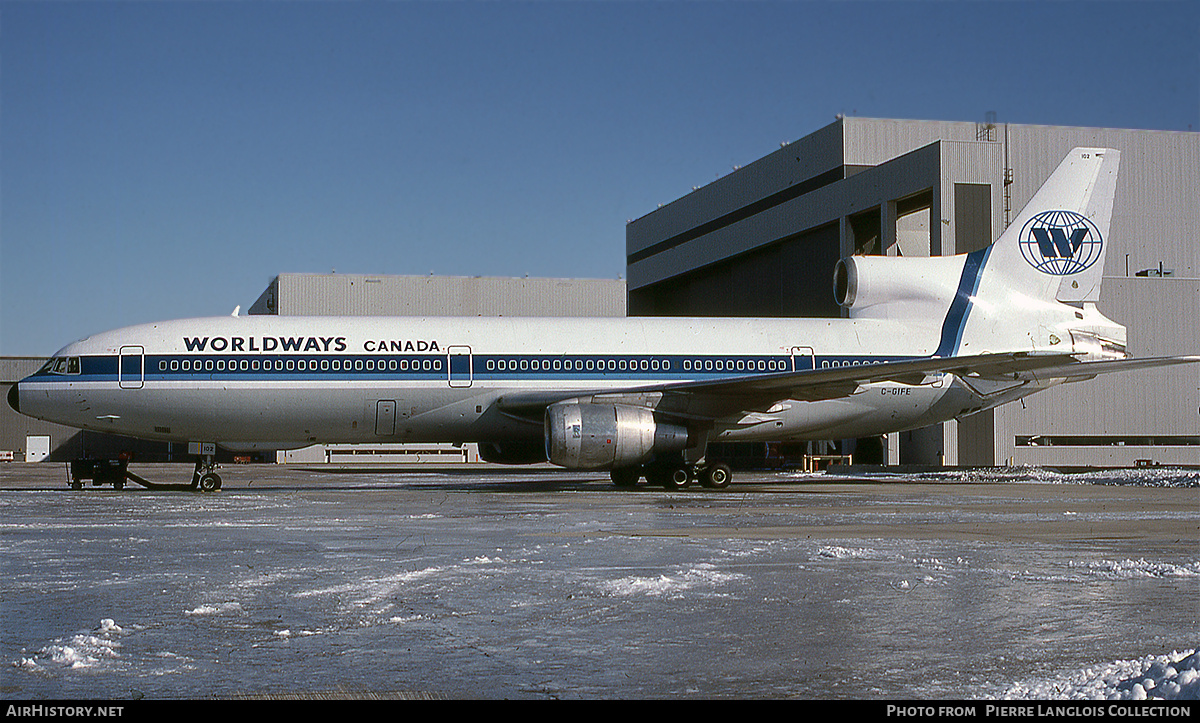 Aircraft Photo of C-GIFE | Lockheed L-1011-385-1-14 TriStar 100 | Worldways Canada | AirHistory.net #784289