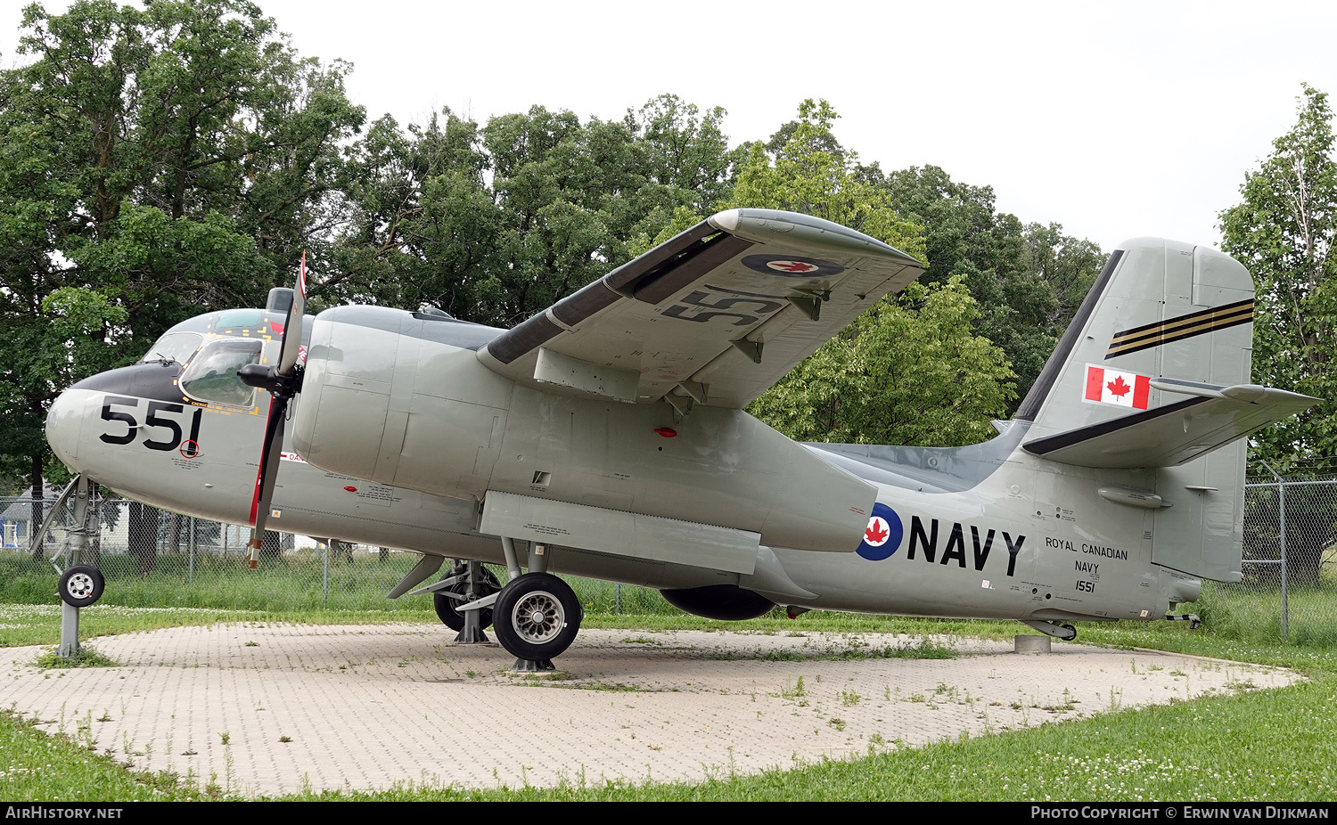 Aircraft Photo of 1551 | Grumman CS2F-2 Tracker | Canada - Navy | AirHistory.net #784304