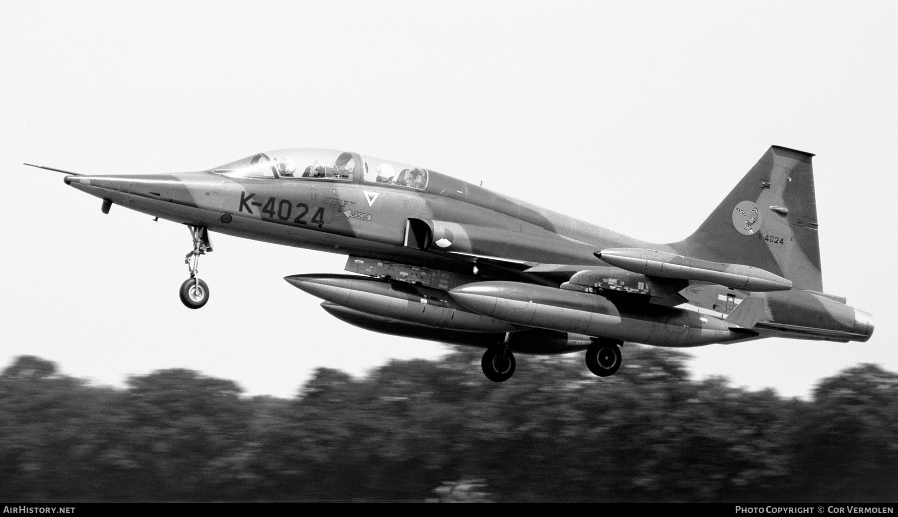 Aircraft Photo of K-4024 | Canadair NF-5B | Netherlands - Air Force | AirHistory.net #784313
