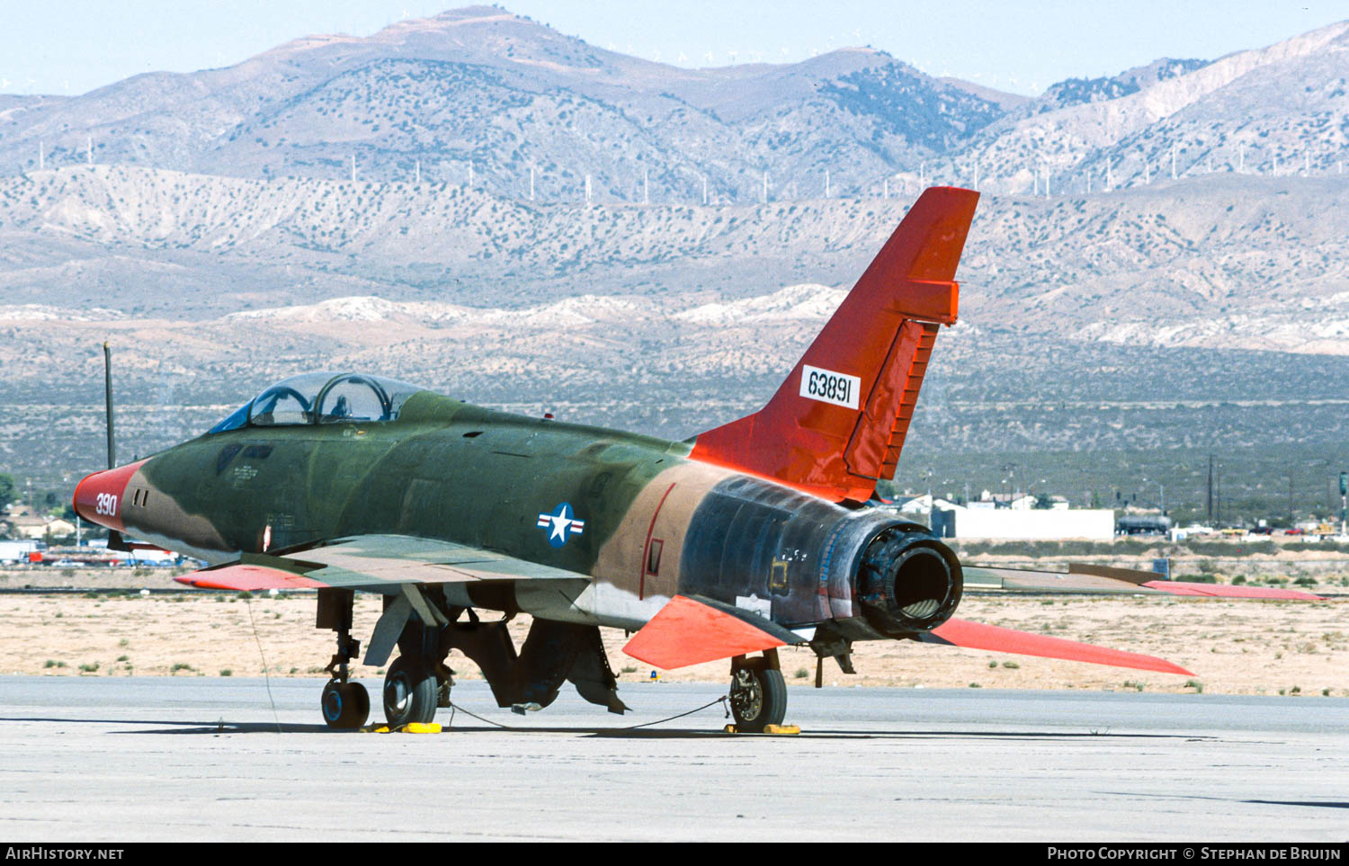 Aircraft Photo of 56-3891 / 63891 | North American QF-100F Super Sabre | USA - Air Force | AirHistory.net #784319