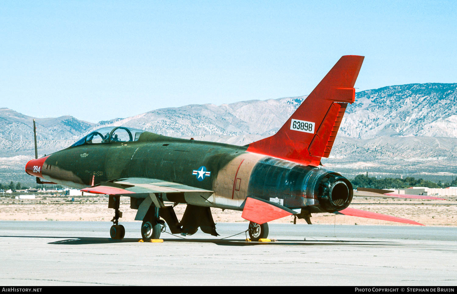 Aircraft Photo of 56-3898 / 63898 | North American QF-100F Super Sabre | USA - Air Force | AirHistory.net #784321