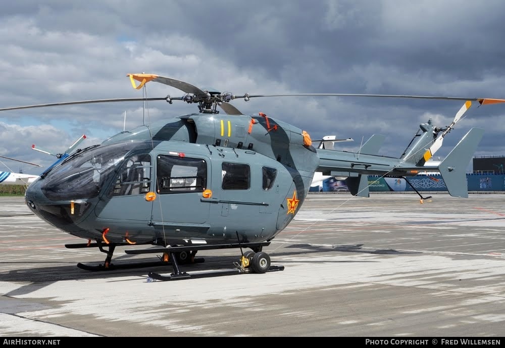 Aircraft Photo of 11 yellow | Airbus Helicopters EC-145 (BK-117 D-2) | Kazakhstan - Air Force | AirHistory.net #784324