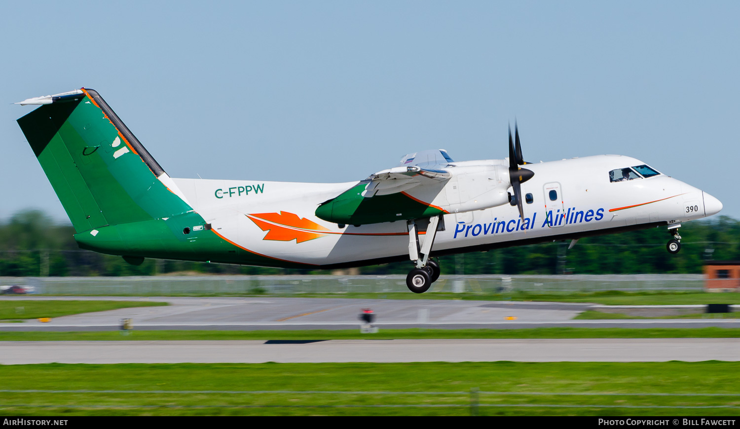 Aircraft Photo of C-FPPW | De Havilland Canada DHC-8-106 Dash 8 | Provincial Airlines | AirHistory.net #784325