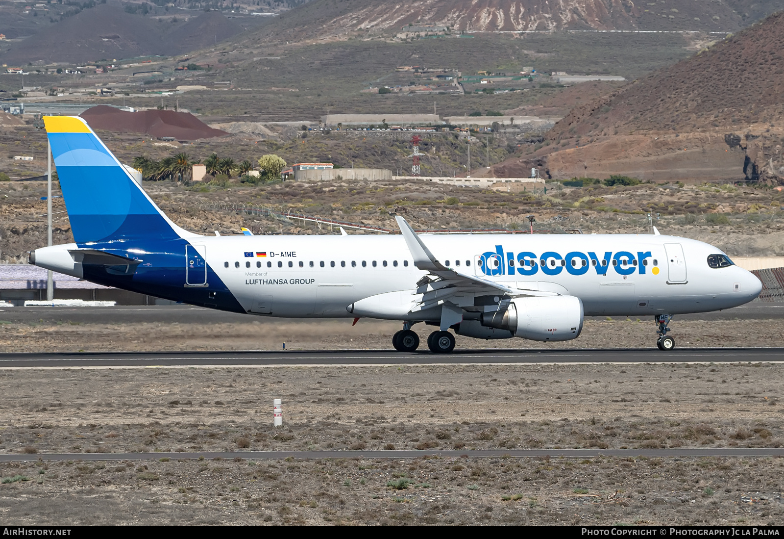 Aircraft Photo of D-AIWE | Airbus A320-214 | Discover Airlines | AirHistory.net #784340