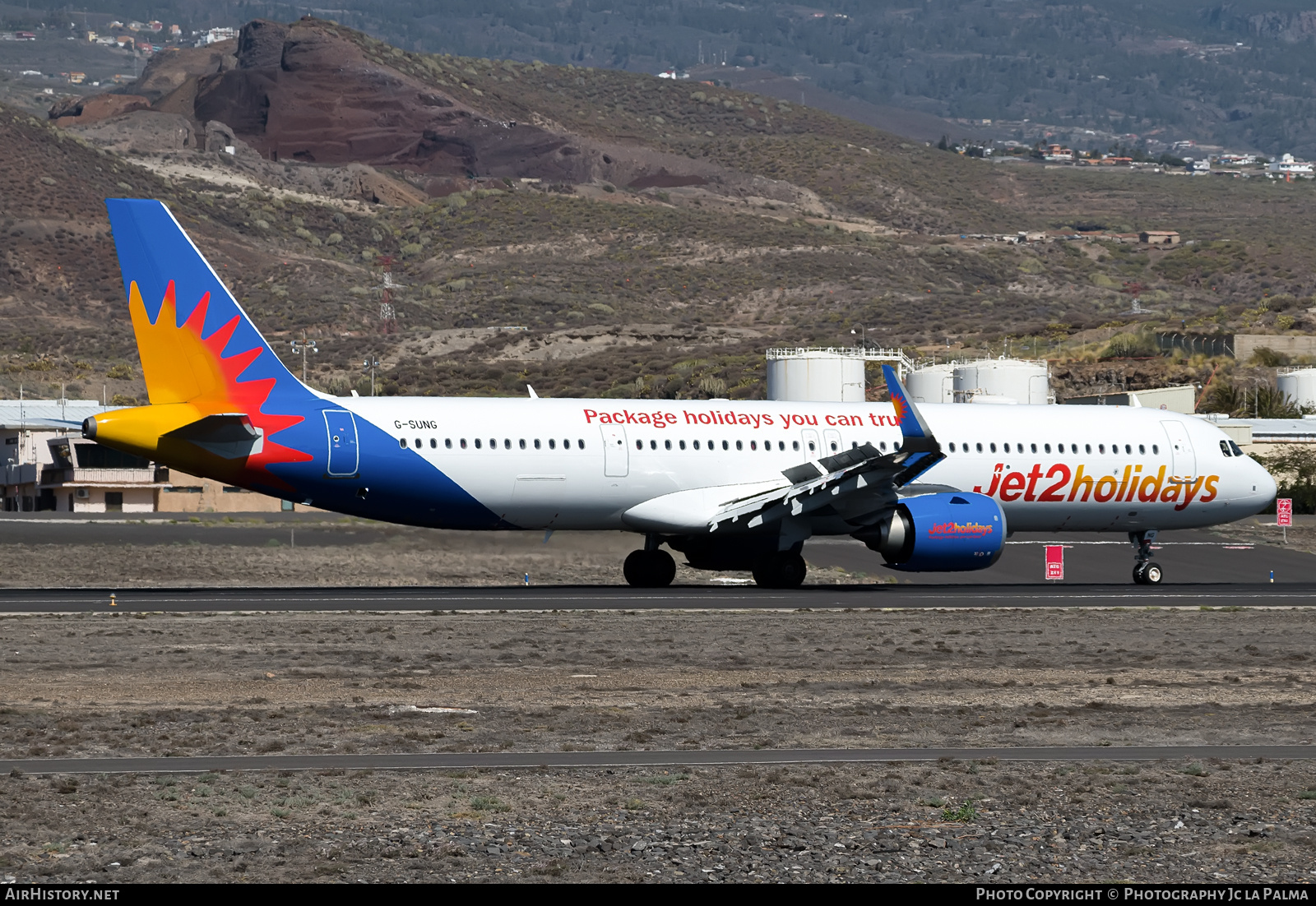 Aircraft Photo of G-SUNG | Airbus A321-251NX | Jet2 Holidays | AirHistory.net #784344