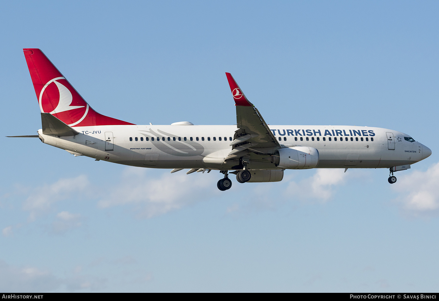 Aircraft Photo of TC-JVU | Boeing 737-8F2 | Turkish Airlines | AirHistory.net #784393
