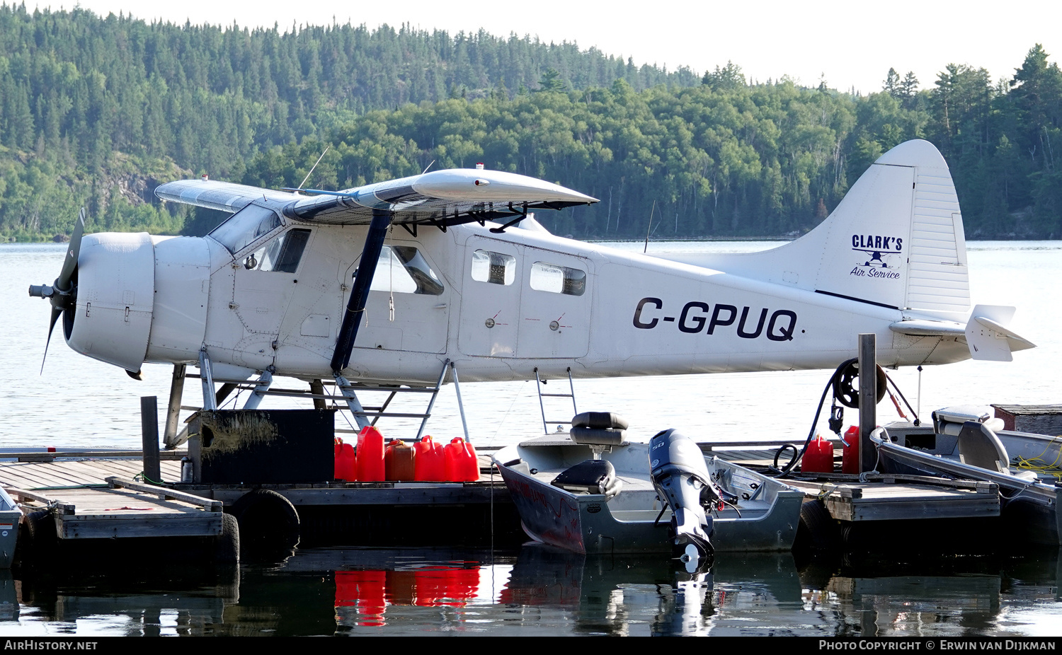 Aircraft Photo of C-GPUQ | De Havilland Canada DHC-2 Beaver Mk.1 | Clark's Air Service | AirHistory.net #784406
