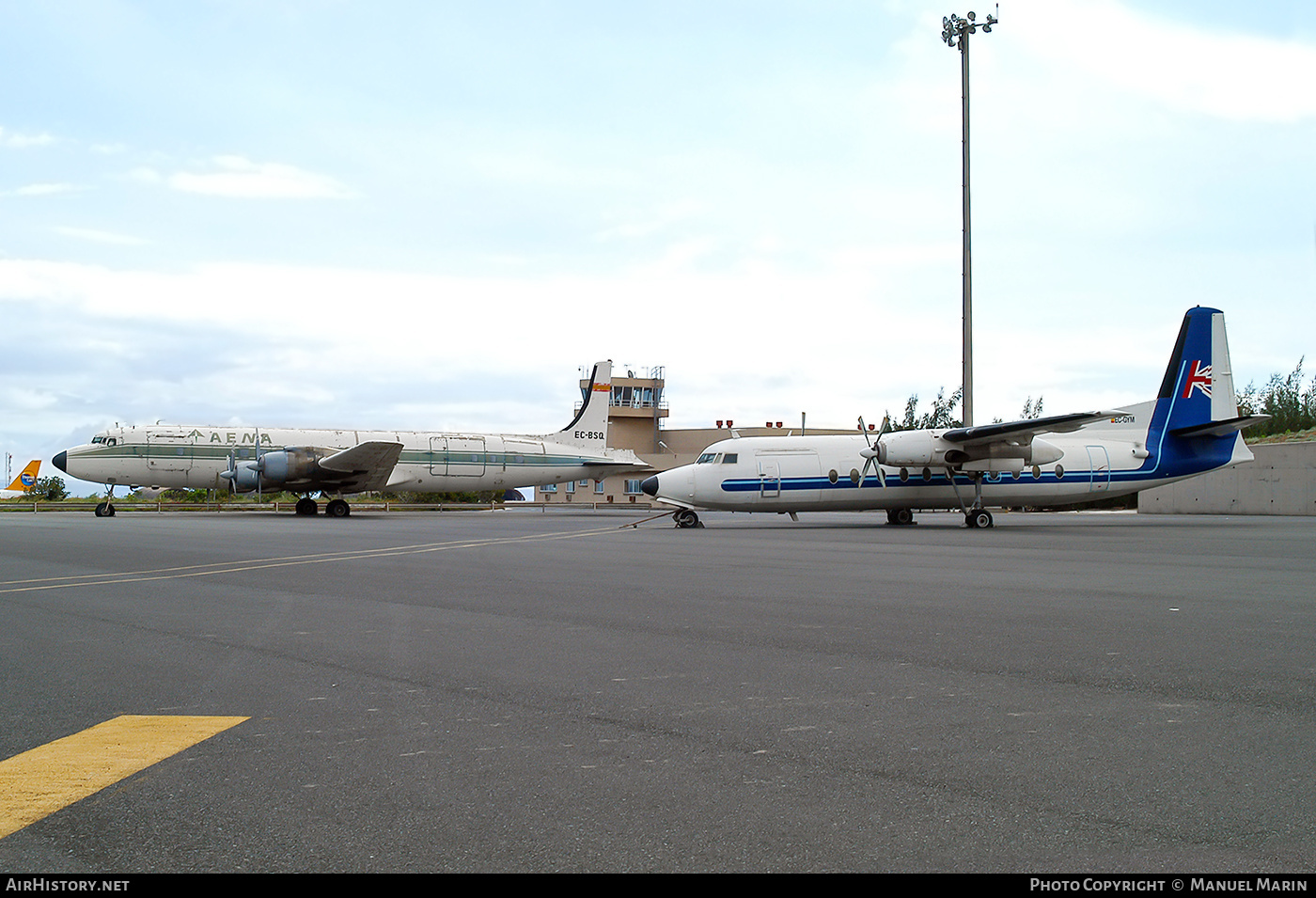 Aircraft Photo of EC-GYM | Fokker F27-500 Friendship | AirHistory.net #784466