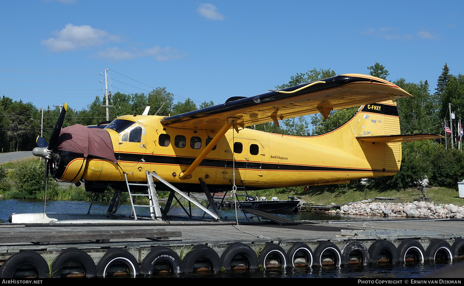 Aircraft Photo of C-FHXY | De Havilland Canada DHC-3 Otter | Amik Outposts | AirHistory.net #784471