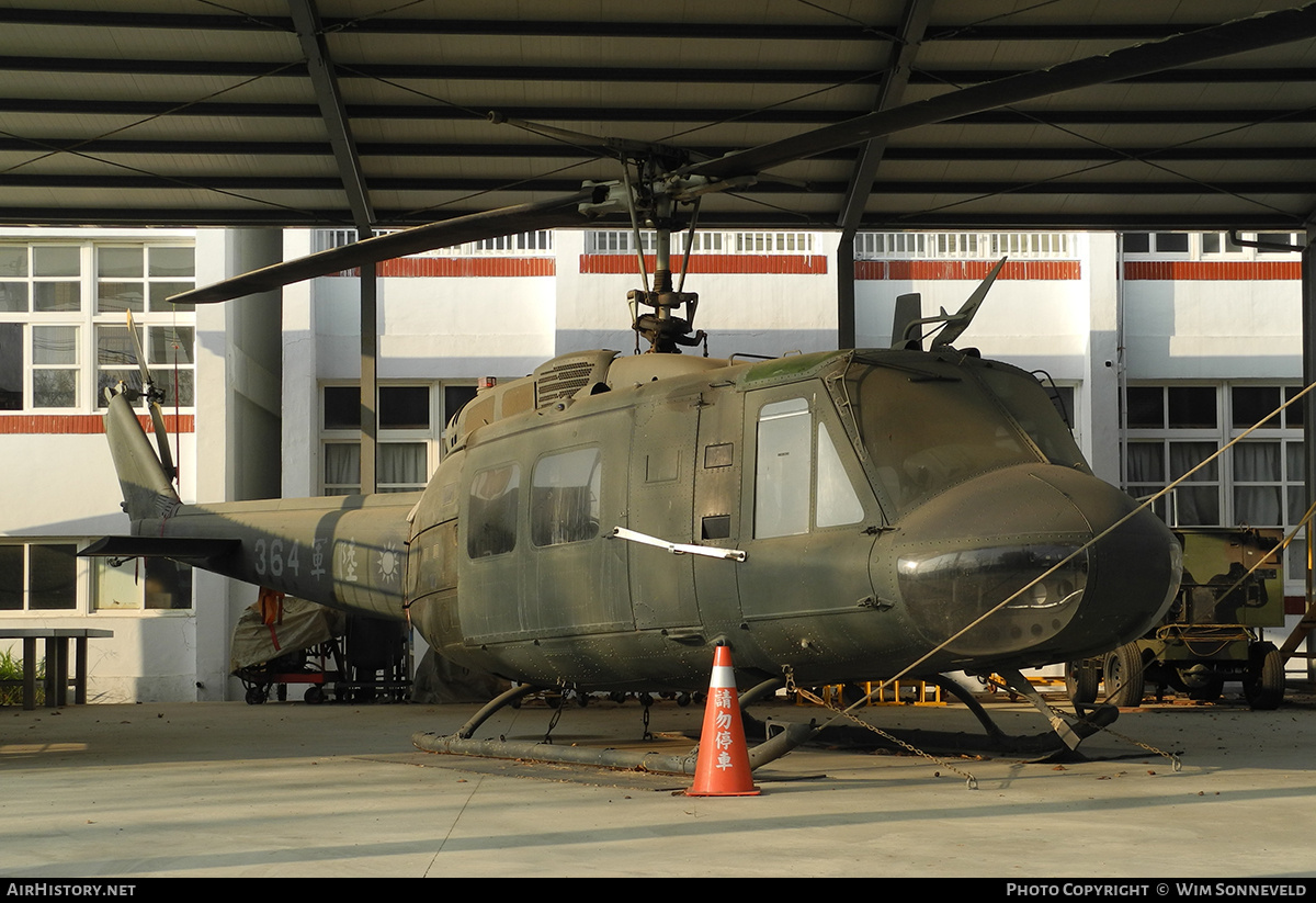 Aircraft Photo of 364 | Bell UH-1H Iroquois | Taiwan - Army | AirHistory.net #784481