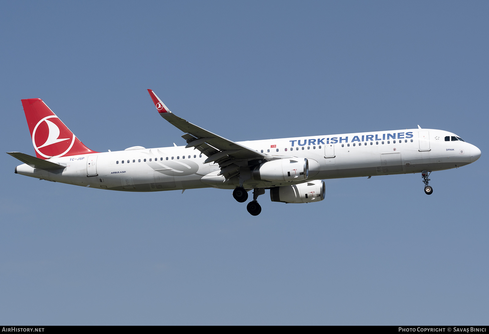 Aircraft Photo of TC-JSP | Airbus A321-231 | Turkish Airlines | AirHistory.net #784487
