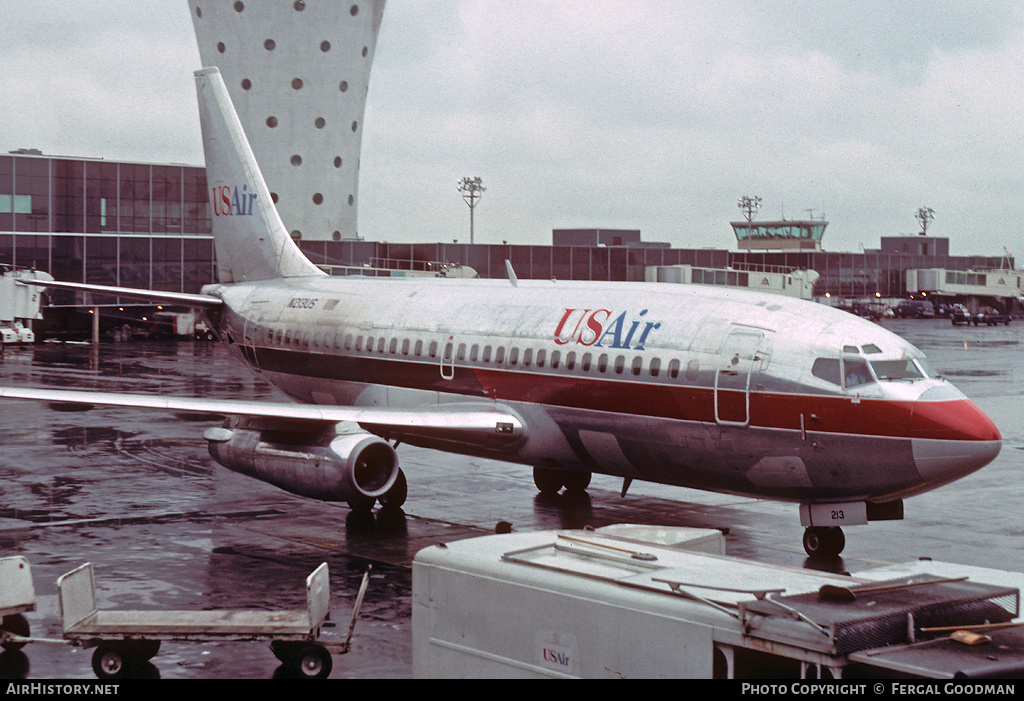 Aircraft Photo of N213US | Boeing 737-201 | USAir | AirHistory.net #784490