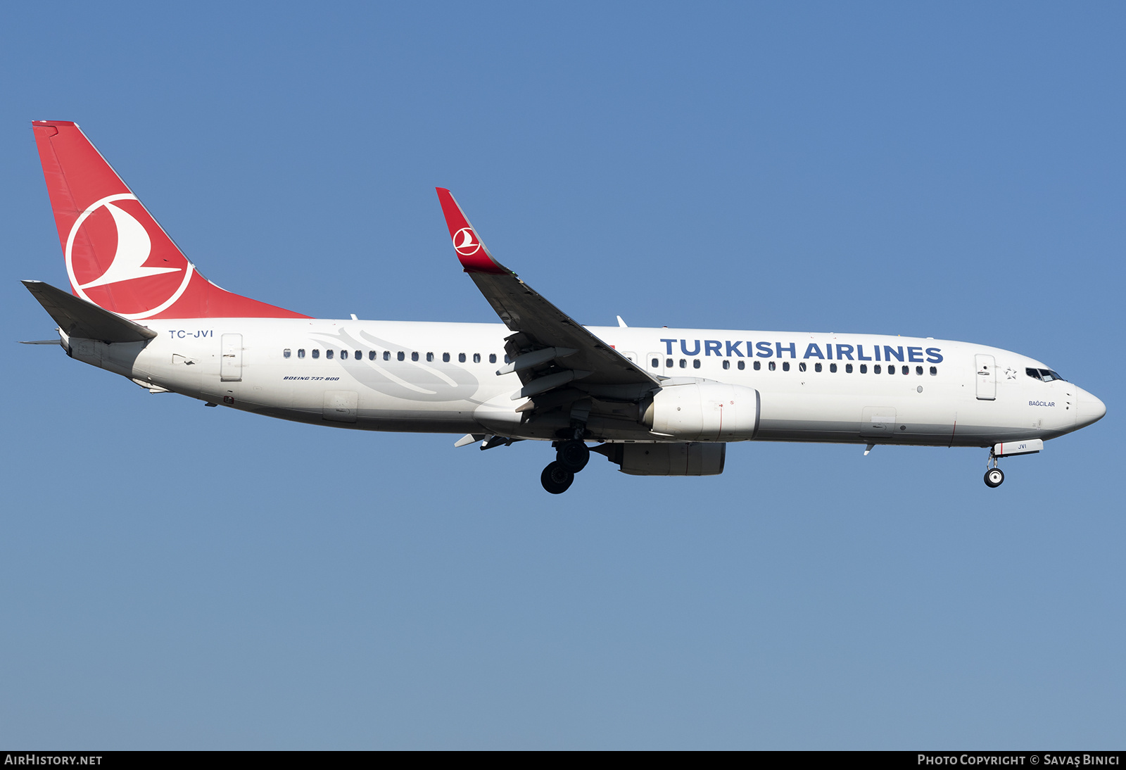 Aircraft Photo of TC-JVI | Boeing 737-8F2 | Turkish Airlines | AirHistory.net #784493