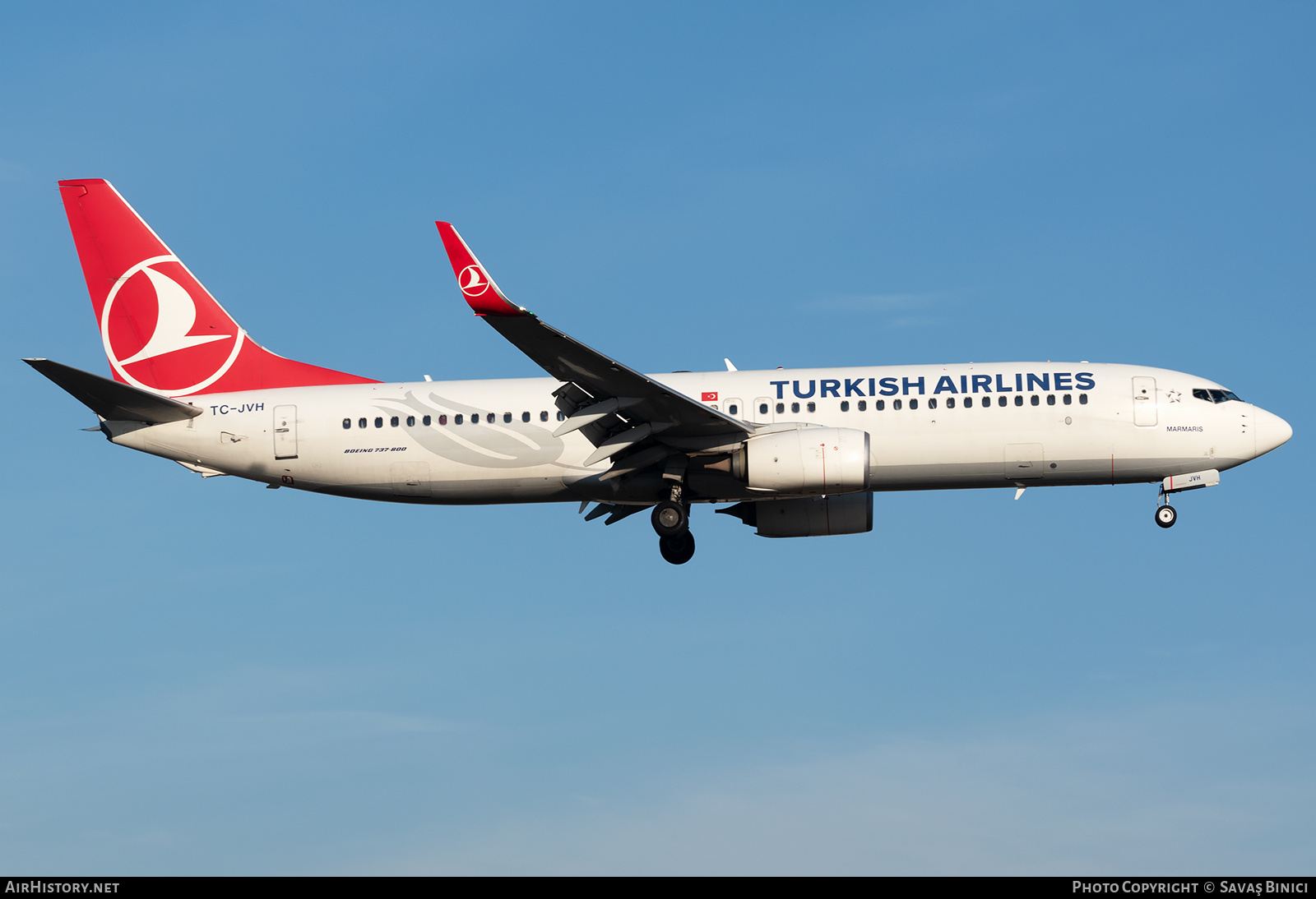 Aircraft Photo of TC-JVH | Boeing 737-8F2 | Turkish Airlines | AirHistory.net #784500