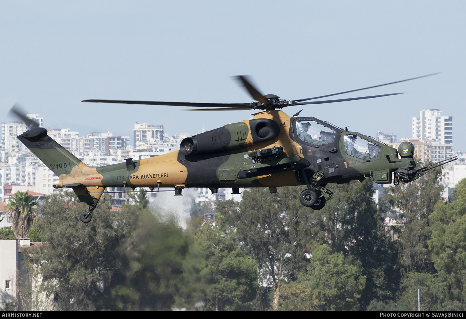 Aircraft Photo of 18-1051 | TAI T-129B ATAK | Turkey - Army | AirHistory.net #784504