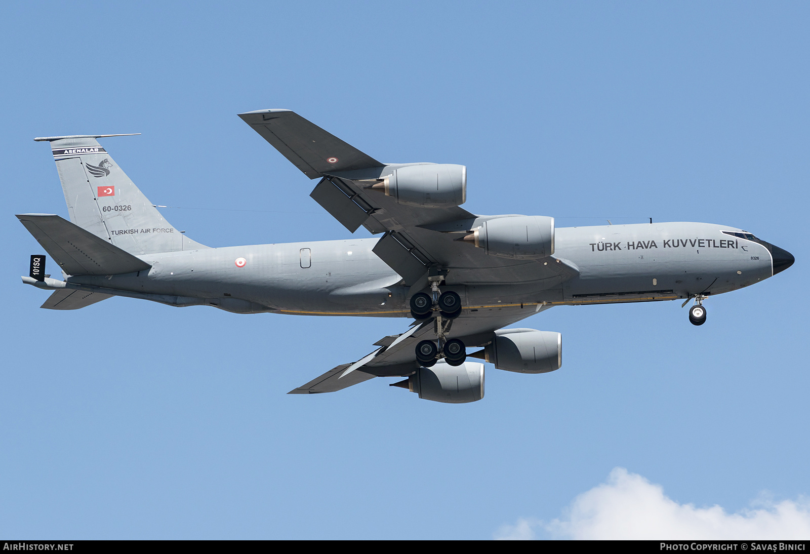 Aircraft Photo of 60-0326 | Boeing KC-135R Stratotanker | Turkey - Air Force | AirHistory.net #784505