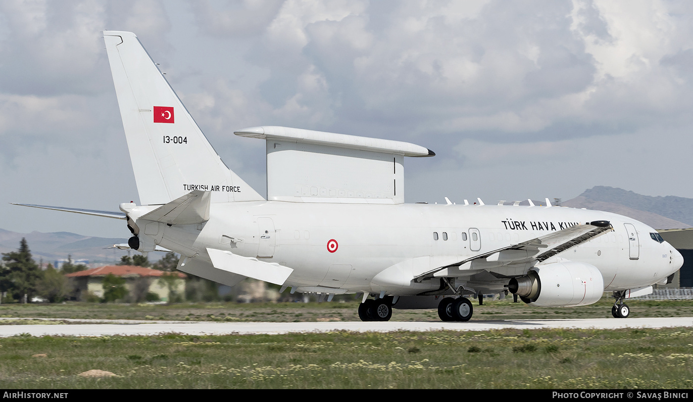 Aircraft Photo of 13-004 | Boeing E-7T Wedgetail | Turkey - Air Force | AirHistory.net #784525