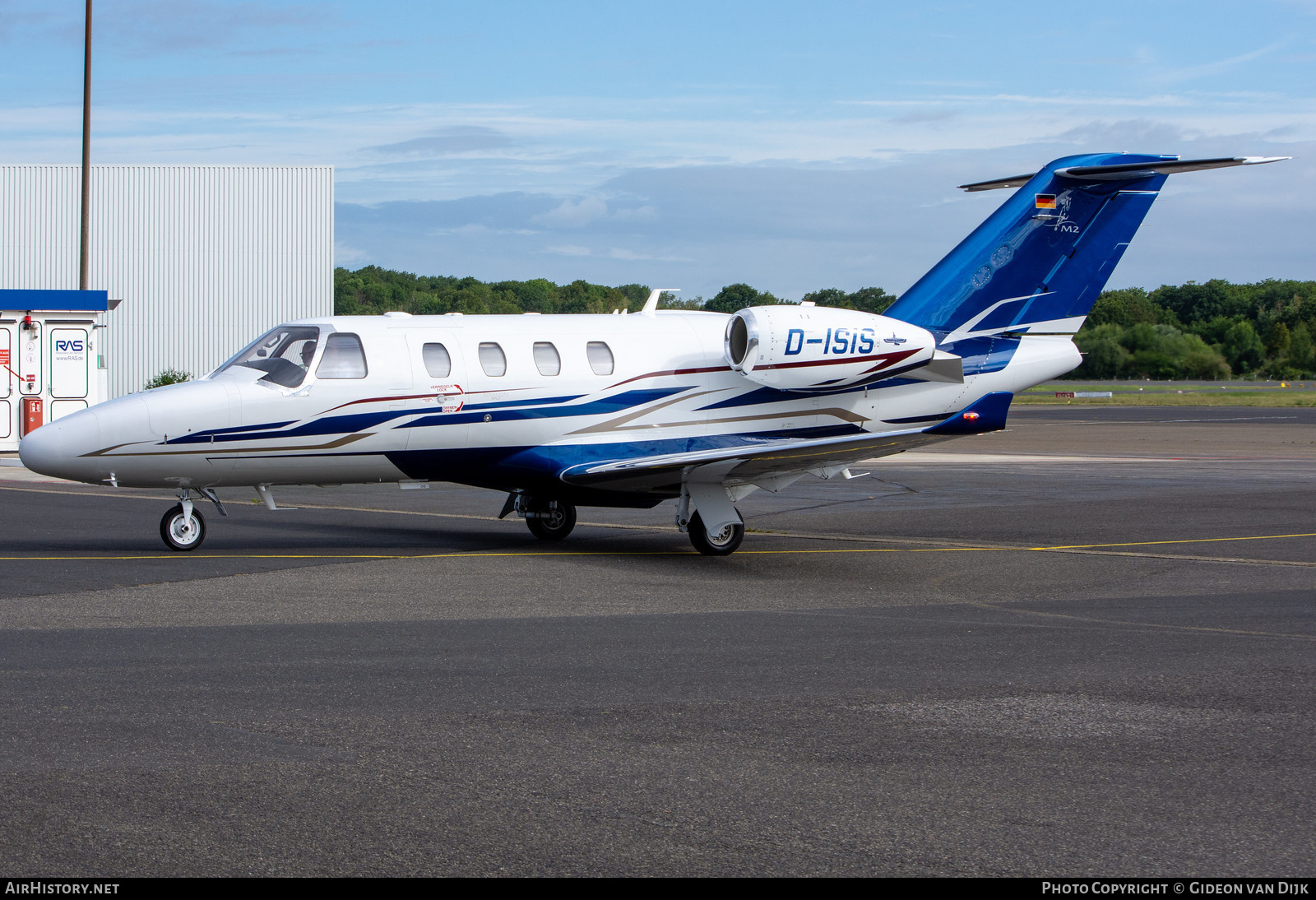 Aircraft Photo of D-ISIS | Cessna 525 CitationJet M2 | AirHistory.net #784558