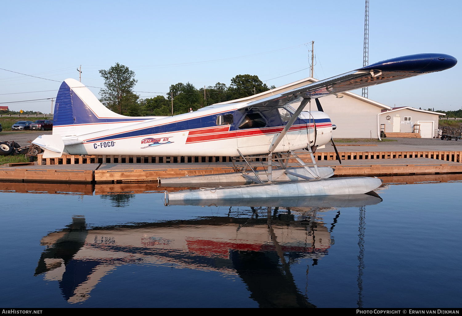 Aircraft Photo of C-FOCD | De Havilland Canada DHC-2 Beaver Mk.1 | Weagamow Air | AirHistory.net #784572