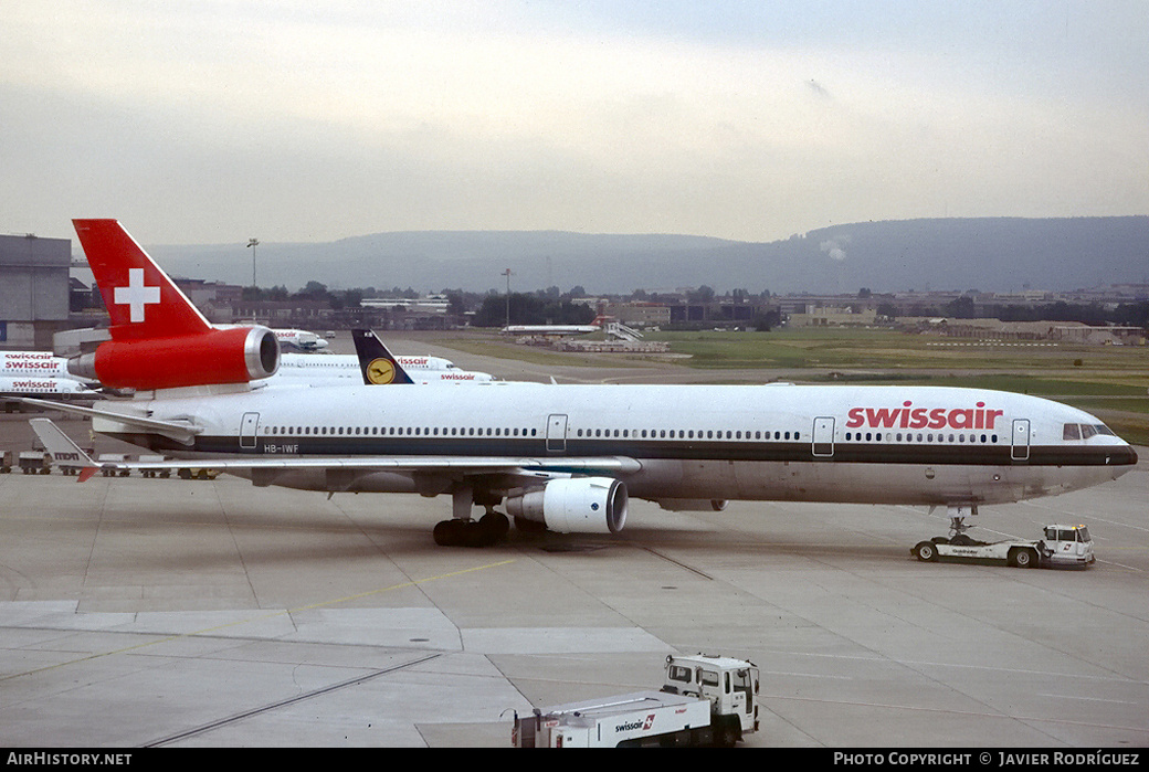 Aircraft Photo of HB-IWF | McDonnell Douglas MD-11 | Swissair | AirHistory.net #784574