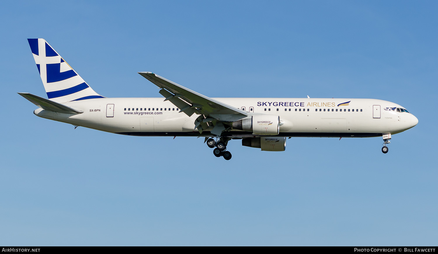 Aircraft Photo of SX-BPN | Boeing 767-31A/ER | SkyGreece Airlines | AirHistory.net #784596