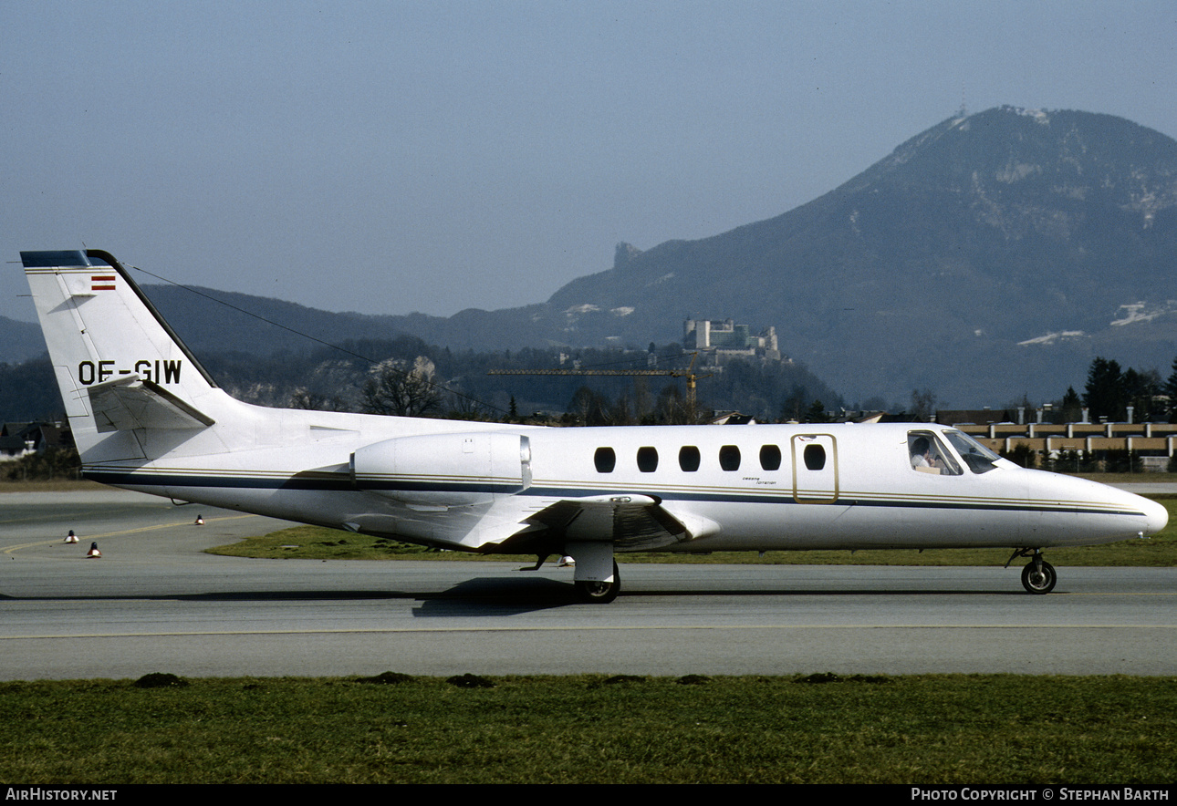 Aircraft Photo of OE-GIW | Cessna 550 Citation II | AirHistory.net #784614