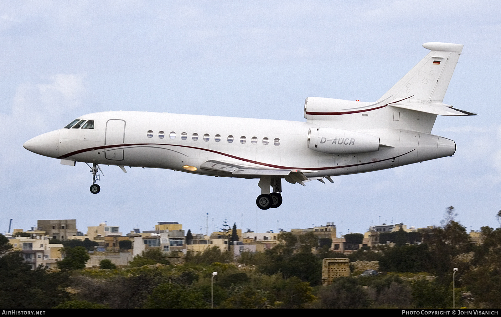 Aircraft Photo of D-AUCR | Dassault Falcon 900DX | AirHistory.net #784616