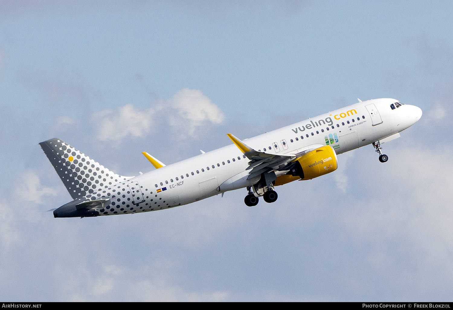 Aircraft Photo of EC-NCF | Airbus A320-271N | Vueling Airlines | AirHistory.net #784661
