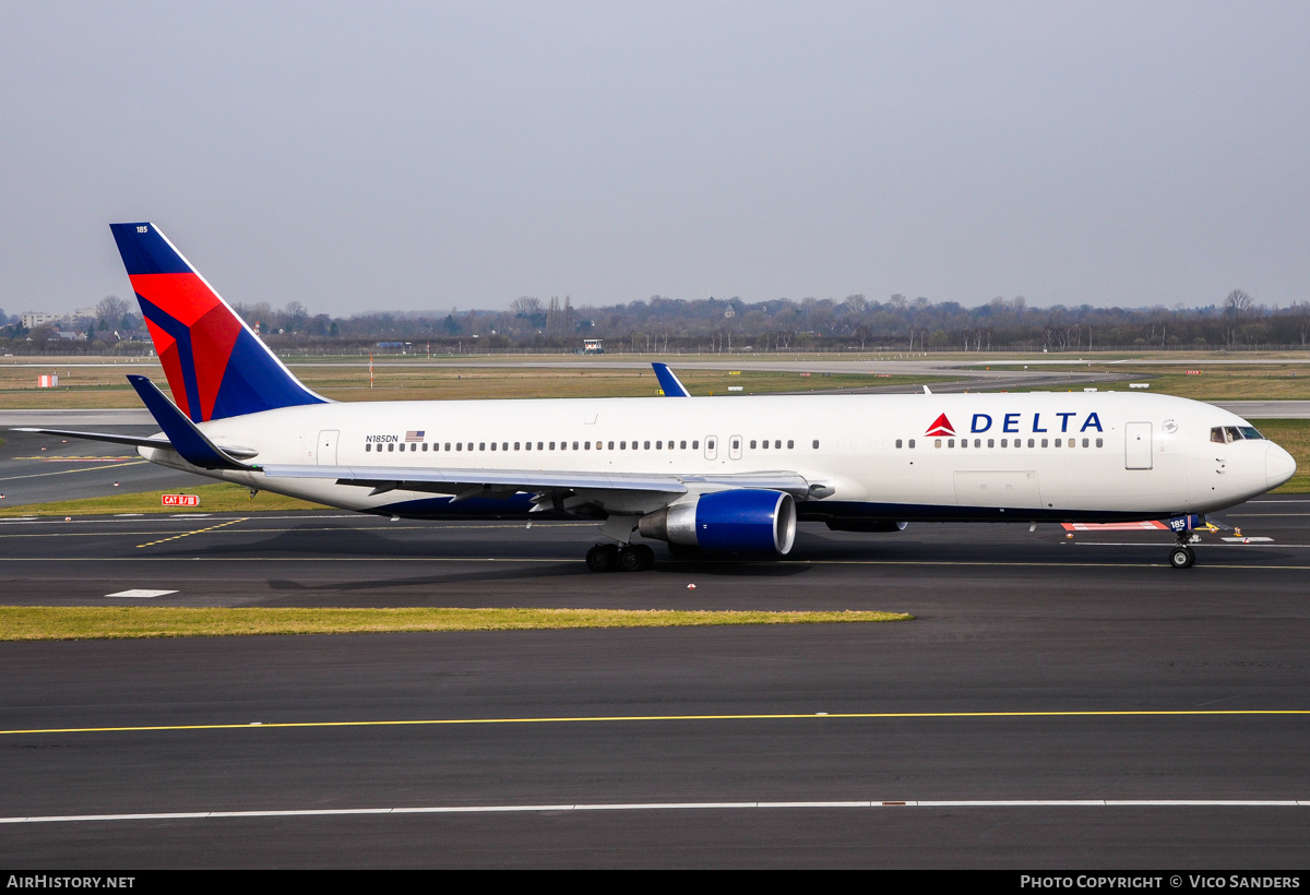 Aircraft Photo of N185DN | Boeing 767-332/ER | Delta Air Lines | AirHistory.net #784680