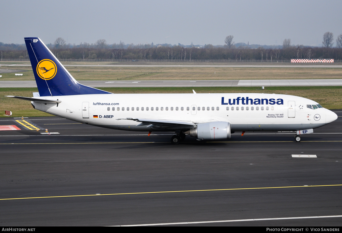 Aircraft Photo of D-ABEP | Boeing 737-330 | Lufthansa | AirHistory.net #784684