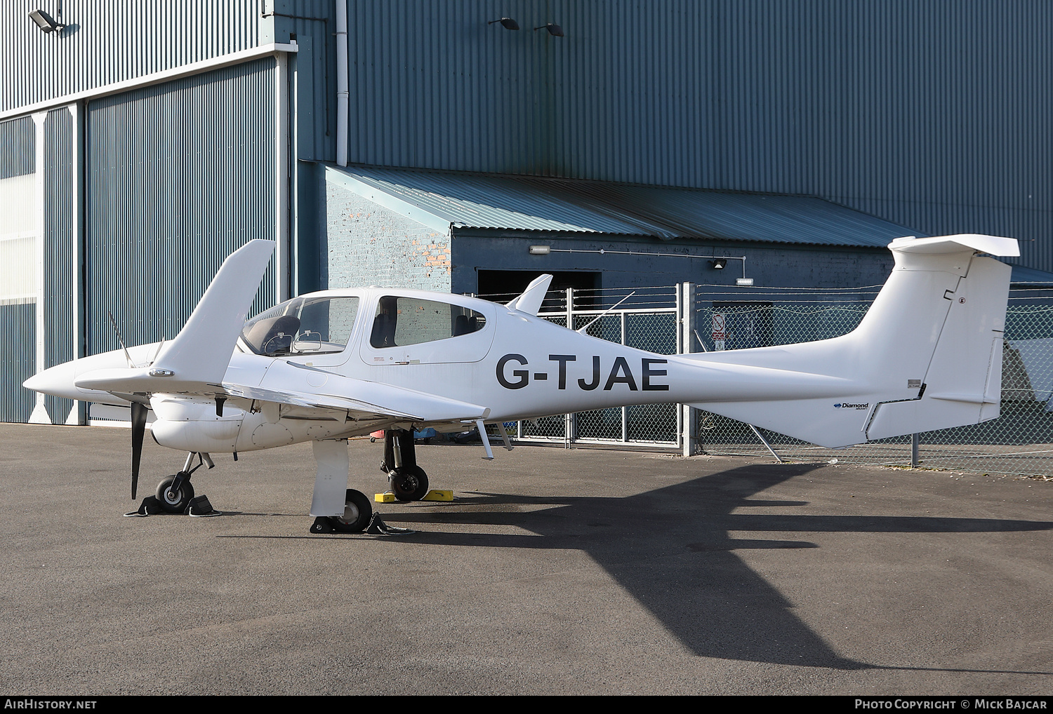 Aircraft Photo of G-TJAE | Diamond DA42 M-NG | AirHistory.net #784696