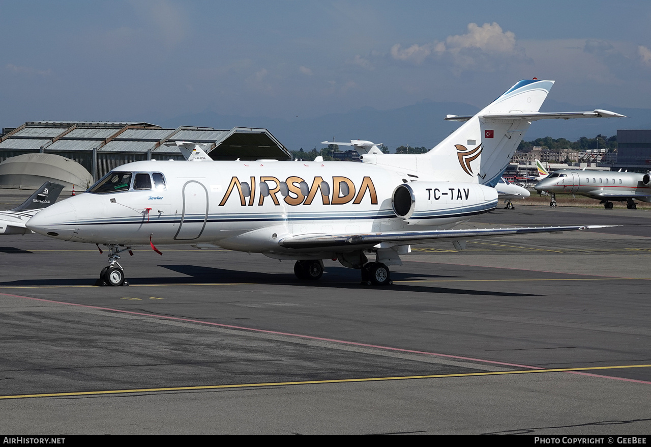 Aircraft Photo of TC-TAV | Raytheon Hawker 800XPi | Air Sada | AirHistory.net #784720