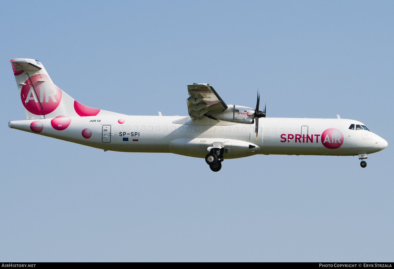 Aircraft Photo of SP-SPI | ATR ATR-72-500/F (ATR-72-212A) | Sprint Air | AirHistory.net #784729