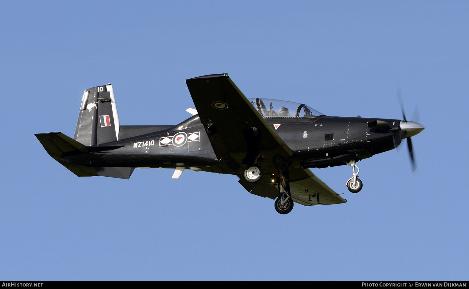 Aircraft Photo of NZ1410 | Beechcraft T-6C Texan II | New Zealand - Air Force | AirHistory.net #784732