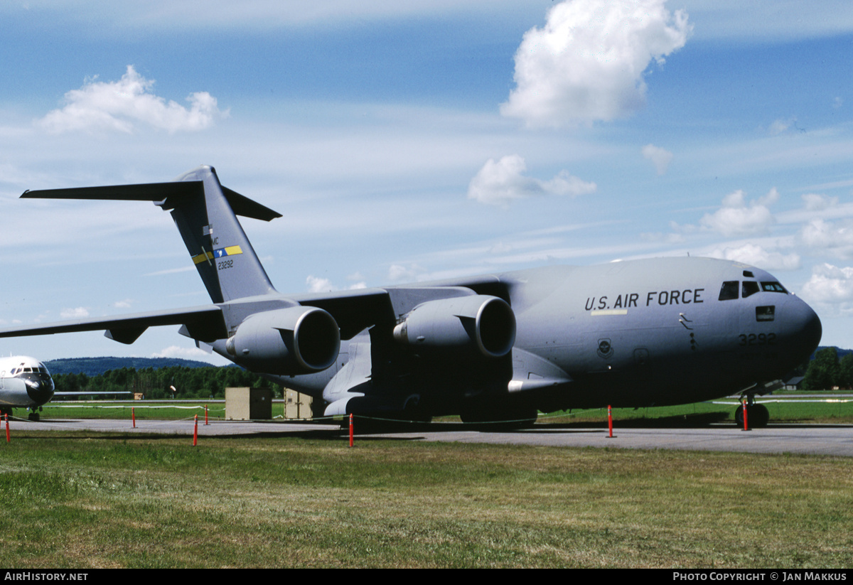 Aircraft Photo of 92-3292 / 23292 | McDonnell Douglas C-17A Globemaster III | USA - Air Force | AirHistory.net #784733