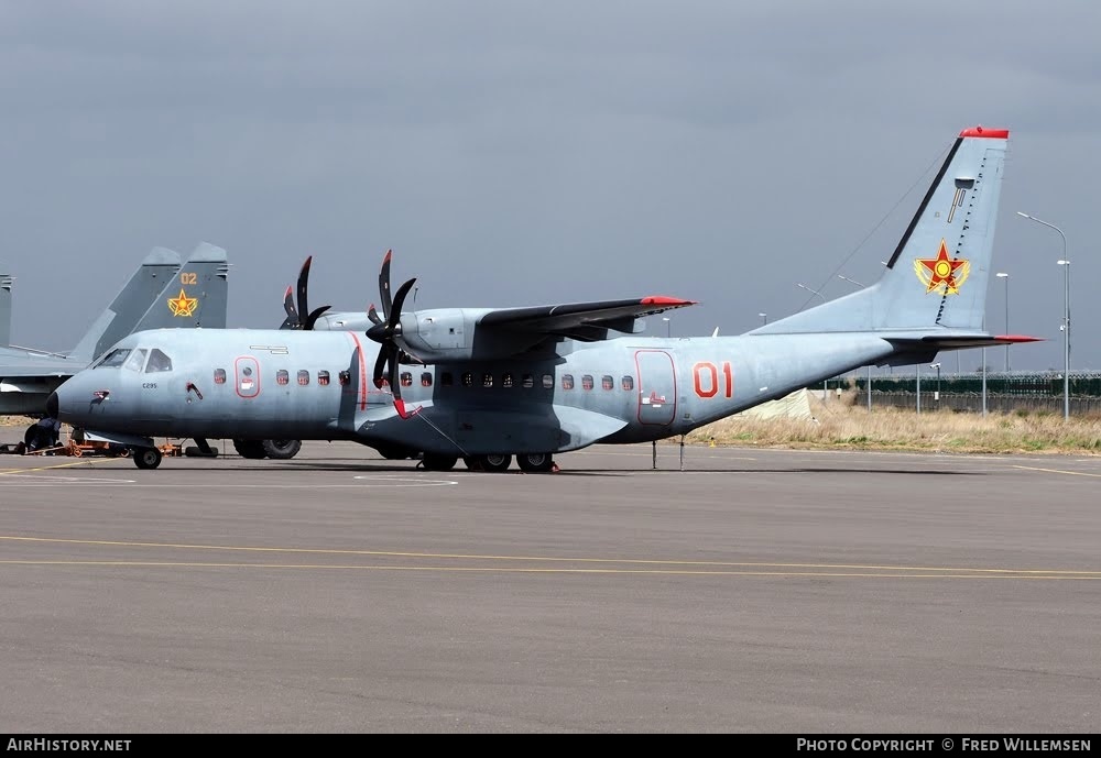 Aircraft Photo of 01 red | CASA C295M | Kazakhstan - Air Force | AirHistory.net #784739