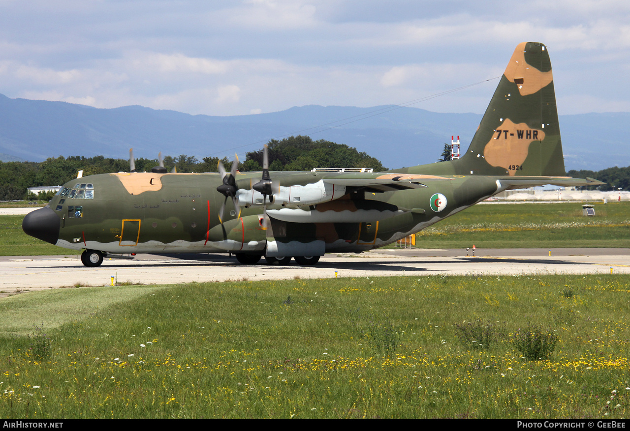Aircraft Photo of 7T-WHR | Lockheed C-130H Hercules | Algeria - Air Force | AirHistory.net #784741