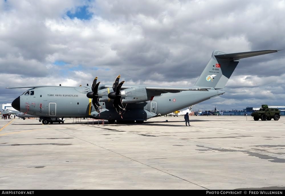 Aircraft Photo of 15-0051 | Airbus A400M Atlas | Turkey - Air Force | AirHistory.net #784749