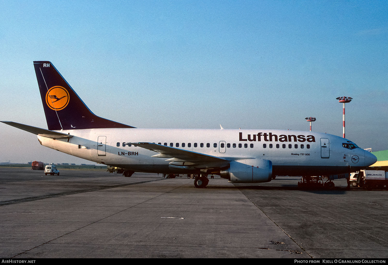 Aircraft Photo of LN-BRH | Boeing 737-505 | Lufthansa | AirHistory.net #784769