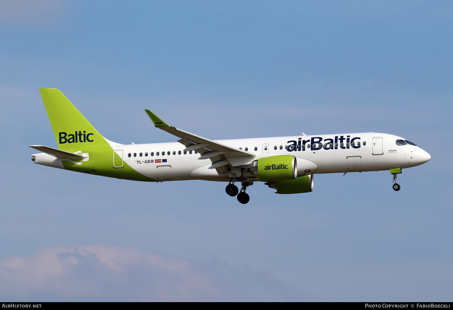 Aircraft Photo of YL-ABW | Airbus A220-371 (BD-500-1A11) | AirBaltic | AirHistory.net #784780