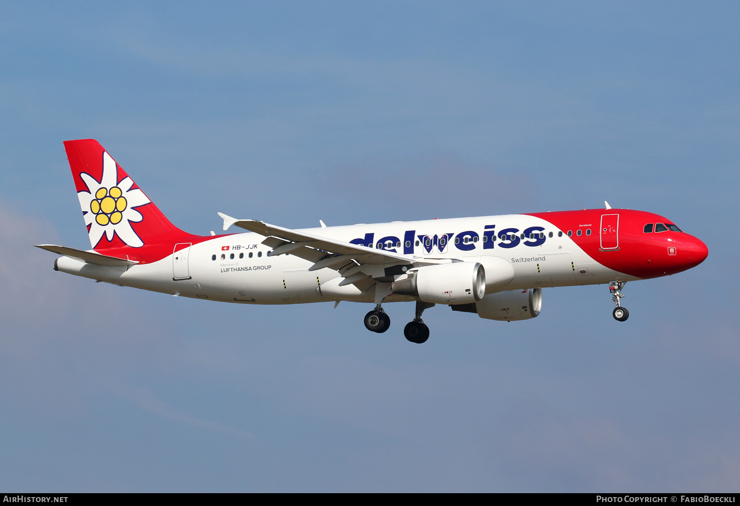 Aircraft Photo of HB-JJK | Airbus A320-214 | Edelweiss Air | AirHistory.net #784785